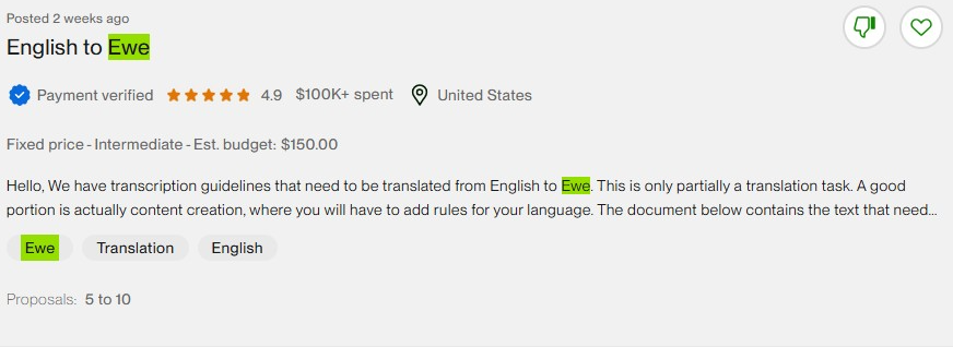 Offre de transcription 3